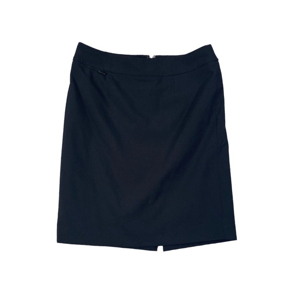 Calvin Klein Women Corporate Core Pencil Skirt 8P Black Professional Workwear